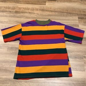 Vintage Fresh Prince Color Block Striped T-Shirt